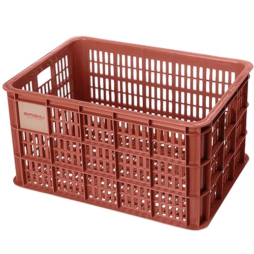 Basil B.V. Unisex – Erwachsene Crate Fahrradkaste, Red, 49.8x39x26.5cm Basil B.V. Unisex – Erwachsene Crate Fahrradkaste, Red, 49.8x39x26.5cm von Basil