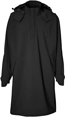 Basil B.V. Unisex – Erwachsene Regenponcho Basil Mosse Helme, Jet Black, M/L von Basil B.V.