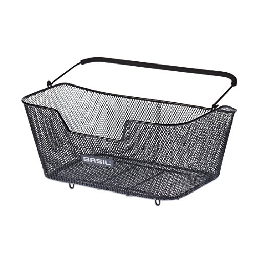 Basil Fahrradkorb Base L, Black, Maße 48 x 30 x 23 cm, 11223 Basil Fahrradkorb Base L, Black, Maße 48 x 30 x 23 cm, 11223 von Basil