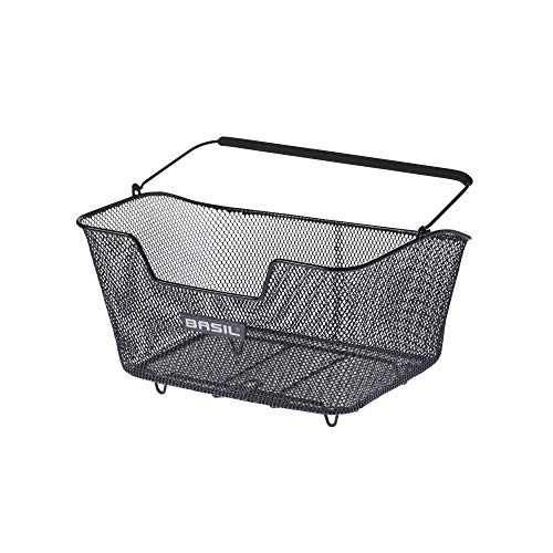 Basil Fahrradkorb Base M, Black, Maße 43 x 30 x 23 cm, 11221 Basil Fahrradkorb Base M, Black, Maße 43 x 30 x 23 cm, 11221 von Basil