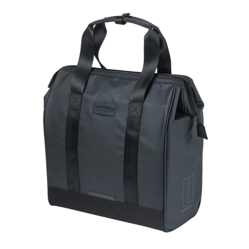 Basil Grand Bicycle Shopper Shoppingtasche Schwarz 34.5 x 19 x 36 cm Basil Grand Bicycle Shopper Shoppingtasche Schwarz 34.5 x 19 x 36 cm von Basil