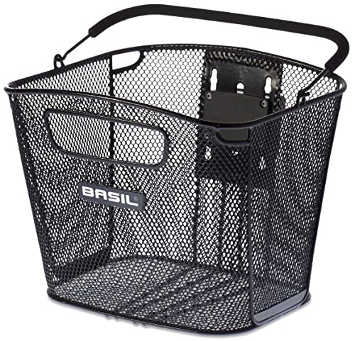 Basil Bold Klickfix Fahrradkorb, Schwarz, Einheitsgröße Basil Bold Klickfix Fahrradkorb, Schwarz, Einheitsgröße von Basil