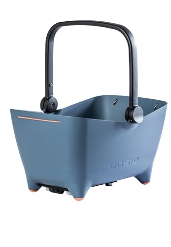 Basil Buddy MIK Hundefahrradkorb - 32L, Blau, Robust, Inkl. abschließbarem MIK-System und MIK Carrier-Platte, Perfekt für den sicheren Transport von Hunden Basil Buddy MIK Hundefahrradkorb - 32L, Blau, Robust, Inkl. abschließbarem MIK-System und MIK Carrier-Platte, Perfekt für den sicheren Transport von Hunden von Basil