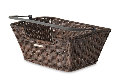 Basil Capri Rattan Optik Flex Fahrradkorb, Capri Rattan, Farbe braun von Basil