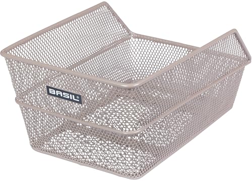 Basil Cento S Fahrradkorb, Nude Metallic – Festmontage inkl. Befestigungsmaterial, wetterfest, 11 Liter Volumen, ideal für Einkäufe und tägliche Fahrten Basil Cento S Fahrradkorb, Nude Metallic – Festmontage inkl. Befestigungsmaterial, wetterfest, 11 Liter Volumen, ideal für Einkäufe und tägliche Fahrten von Basil