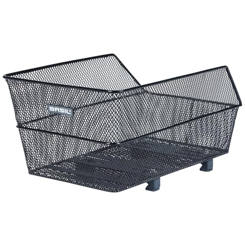 Basil Cento WSL Fahrradkorb hinten, Schwarz – WSL-System, wetterfest, robust, 22 Liter Volumen, ideal für Einkäufe und tägliche Nutzung Basil Cento WSL Fahrradkorb hinten, Schwarz – WSL-System, wetterfest, robust, 22 Liter Volumen, ideal für Einkäufe und tägliche Nutzung von Basil