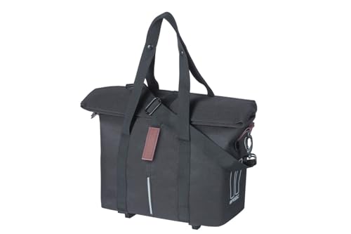 Basil City Fahrradhandtasche Schwarz 39x15x29.5 cm von Basil