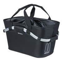Basil Classic Carry All HR Hinterradkorb MIK, Schwarz – abschließbares MIK-System inkl., 22 Liter Volumen, wetterfest und stilvoll, ideal für den täglichen Gebrauch Basil Classic Carry All HR Hinterradkorb MIK, Schwarz – abschließbares MIK-System inkl., 22 Liter Volumen, wetterfest und stilvoll, ideal für den täglichen Gebrauch von Basil