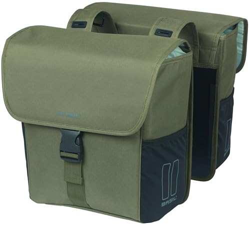 Basil Doppelpacktasche Go, dunkelgrün Basil Doppelpacktasche Go, dunkelgrün von Basil
