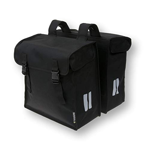 Basil Doppelpacktasche Mara XXL Fahrradtasche, Black, 36 cm x 16 cm x 45 cm Basil Doppelpacktasche Mara XXL Fahrradtasche, Black, 36 cm x 16 cm x 45 cm von Basil