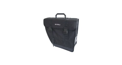 Basil Einzelpacktasche Tour-Single LI Fahrradtasche, Black, 33 cm x 14 cm x 33 cm von Basil