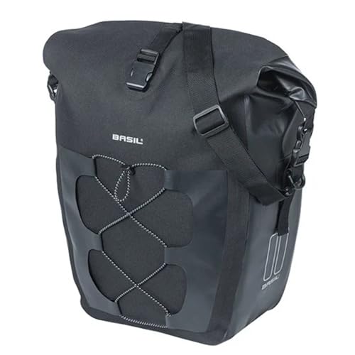 Basil Navigator Waterproof Einzeltasche Schwarz 32 x 15 x 37 cm Basil Navigator Waterproof Einzeltasche Schwarz 32 x 15 x 37 cm von Basil