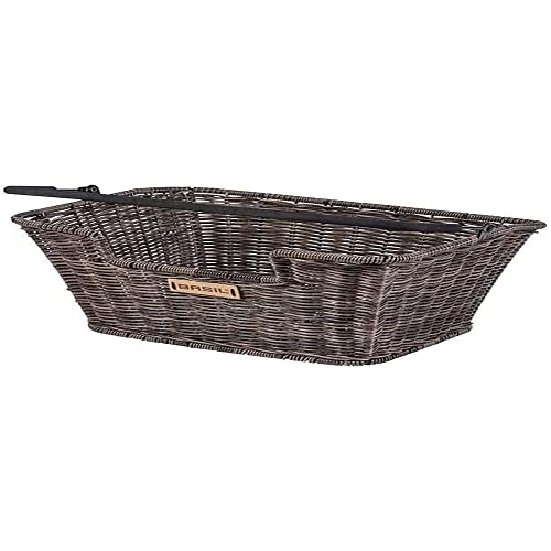Basil Fahrradkorb Capri-Rattan Look Flex, Brown, 40 x 31 x 18 cm Basil Fahrradkorb Capri-Rattan Look Flex, Brown, 40 x 31 x 18 cm von Basil