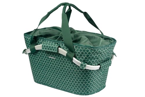 Basil Flair Carry All HR Fahrradkorb MIK, Grün – abschließbares MIK-System inkl., 22 Liter, wetterfest & stilvoll, ideal für Einkäufe und den täglichen Gebrauch Basil Flair Carry All HR Fahrradkorb MIK, Grün – abschließbares MIK-System inkl., 22 Liter, wetterfest & stilvoll, ideal für Einkäufe und den täglichen Gebrauch von Basil