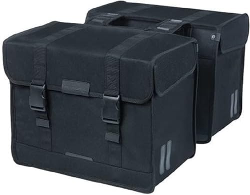 Basil Kavan Eco Classic Doppeltasche Schwarz 31 x 16 x 31 cm Basil Kavan Eco Classic Doppeltasche Schwarz 31 x 16 x 31 cm von Basil
