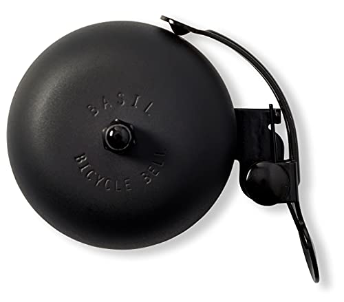Basil Unisex Erwachsene Portland Fahrradklingel, Black Matt,Einheitsgröße EU Basil Unisex Erwachsene Portland Fahrradklingel, Black Matt,Einheitsgröße EU von Basil