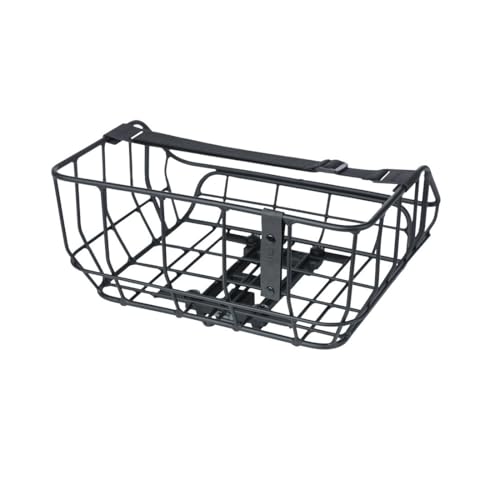 Basil Portland Fahrradkorb MIK, 25 l, Hinten, Mattschwarz, Aus Aluminium, Inkl. abschließbarer MIK-Adapterplatte, Abnehmbar, Robust und Stilvoll Basil Portland Fahrradkorb MIK, 25 l, Hinten, Mattschwarz, Aus Aluminium, Inkl. abschließbarer MIK-Adapterplatte, Abnehmbar, Robust und Stilvoll von Basil