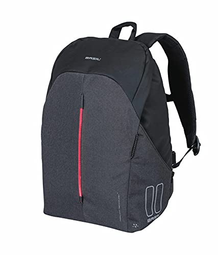 Basil Rucksack Damen B-Safe Nordlicht Befestigung: Hook-On System | Graphit schwarz Basil Rucksack Damen B-Safe Nordlicht Befestigung: Hook-On System | Graphit schwarz von Basil