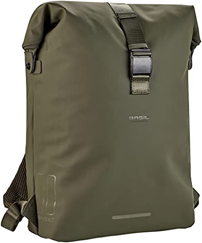 Basil Unisex – Erwachsene Nordlicht Fahrradrucksack, Grün, One Size, Einheitsgröße Basil Unisex – Erwachsene Nordlicht Fahrradrucksack, Grün, One Size, Einheitsgröße von Basil