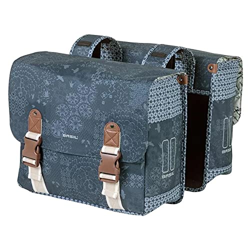 Basil Unisex – Erwachsene Boheme Doppelpacktasche, Blau, Einheitsgröße Basil Unisex – Erwachsene Boheme Doppelpacktasche, Blau, Einheitsgröße von Basil