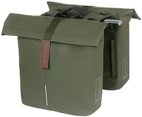 Basil Doppelpacktasche Moss Green 12x30x33 cm Basil Doppelpacktasche Moss Green 12x30x33 cm von Basil