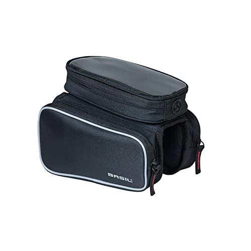 Basil Unisex – Erwachsene Rahmentasche-2179225350 Rahmentasche, Schwarz, One Size Basil Unisex – Erwachsene Rahmentasche-2179225350 Rahmentasche, Schwarz, One Size von Basil