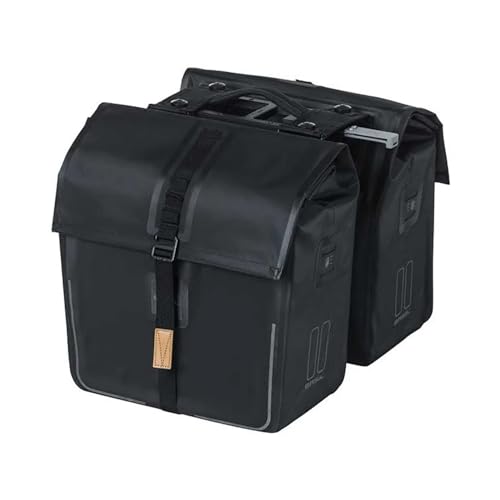 Basil 17782 Urban Dry MIK Doppelgepäcktasche Matt Black,50Liter Basil 17782 Urban Dry MIK Doppelgepäcktasche Matt Black,50Liter von Basil