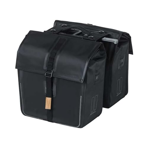 Basil 17782 Urban Dry MIK Doppelgepäcktasche Matt Black,50Liter von Basil