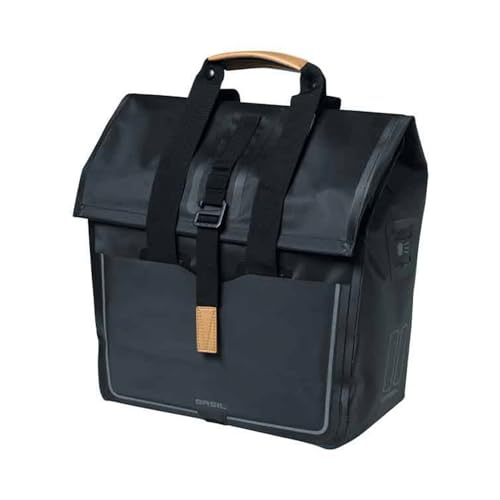 Basil Fahrradtasche Urban Dry Shopper, Black, 34 x 16 x 48 cm, 17693 Basil Fahrradtasche Urban Dry Shopper, Black, 34 x 16 x 48 cm, 17693 von Basil