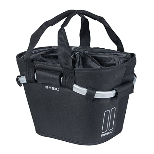 Basil Classic Carry All Klickfix Fahrradkorb, Schwarz, 15 l Basil Classic Carry All Klickfix Fahrradkorb, Schwarz, 15 l von Basil