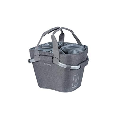 Basil Damen 2Day Carry All Lenkertaschen, Grey Melee, 15 L von Basil