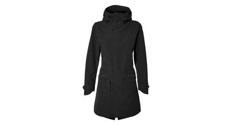 basil mosse fahrrad damen regen parka schwarz von Basil