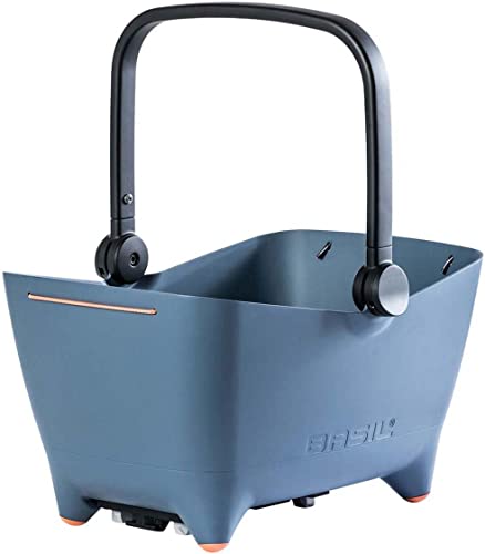 Basil Unisex – Erwachsene Buddy Hundefahrradkorb, Denim, 45 cm x 32 cm x 22 cm Basil Unisex – Erwachsene Buddy Hundefahrradkorb, Denim, 45 cm x 32 cm x 22 cm von Basil