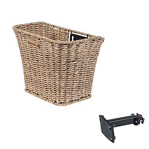 Front basket BREMEN RATTAN LOOK FM von Basil