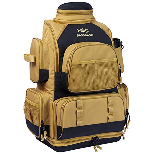 Bassdash Angelrucksack wasserabweisend leicht Taktische Tasche Angelkoffer mit Rutenhalter und schützender Regenhülle Bassdash Angelrucksack wasserabweisend leicht Taktische Tasche Angelkoffer mit Rutenhalter und schützender Regenhülle von Bassdash