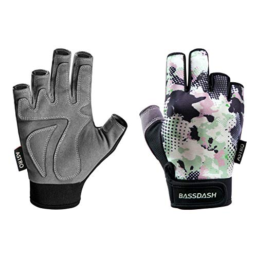 Bassdash Astro Fahrradhandschuhe Trainingshandschuhe Angelhandschuhe Fingerlose Winter Handschuhe rutschfest Atmungsaktiv Kletterhandschuhe für Angeln Motoradfahren Klettern Fitness Bassdash Astro Fahrradhandschuhe Trainingshandschuhe Angelhandschuhe Fingerlose Winter Handschuhe rutschfest Atmungsaktiv Kletterhandschuhe für Angeln Motoradfahren Klettern Fitness von Bassdash