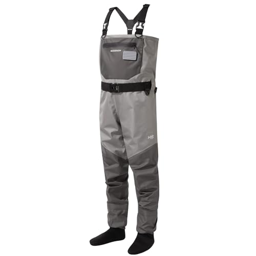 Bassdash FW08 Atmungsaktive Wathosen für Herren Wasserdichtes Fliegenfischen Brustfischen Wathose Leichtgewicht Strumpf Fuß Bassdash FW08 Atmungsaktive Wathosen für Herren Wasserdichtes Fliegenfischen Brustfischen Wathose Leichtgewicht Strumpf Fuß von Bassdash