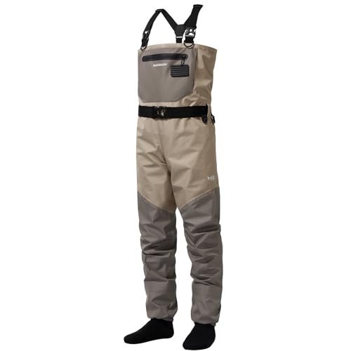 Bassdash FW08 Atmungsaktive Wathosen für Herren Wasserdichtes Fliegenfischen Brustfischen Wathose Leichtgewicht Strumpf Fuß Bassdash FW08 Atmungsaktive Wathosen für Herren Wasserdichtes Fliegenfischen Brustfischen Wathose Leichtgewicht Strumpf Fuß von Bassdash