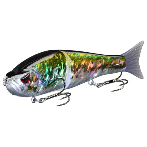 BASSDASH Wobbler Kunstköder 2-Segement Angelköder Summer Dancer Glide Bait Single-Jointed Swimbait Hecht Lachs Forelle Muskie Bass BASSDASH Wobbler Kunstköder 2-Segement Angelköder Summer Dancer Glide Bait Single-Jointed Swimbait Hecht Lachs Forelle Muskie Bass von Bassdash