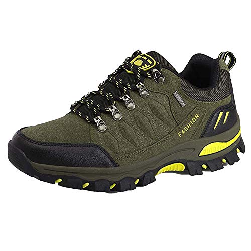 Atmungsaktive Schuhe Damen Verschleißfest Bergschuhe Waterproof Sneaker Ganzjahres Trekkingschuhe Modisch Wasserdicht Gedämpft Wanderschuhe Für Damen Und Herren Outdoorschuhe von Bastwahl