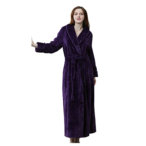 Bademantel Demen Leicht Weich Saunamantel Saugstark Bademantel V-Ausschnitt Hautfreundlich Loungewear Damen & Herren Morgenmantel Für Spa & Zuhause Kimono Robe von Bastwahl