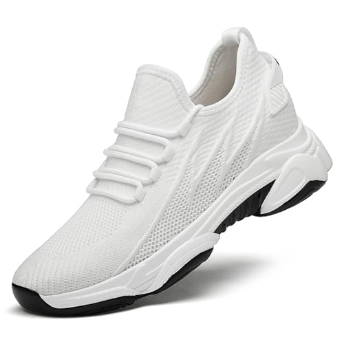 Bastwahl Schuhe 10cm höhe Herren, Elevate Shoes Herren, Schuhe Die Größer Machen - Mesh Sneaker Leichtgewichts Joggingschuhe Walkingschuhe Höhensteigerung Schuhe von Bastwahl