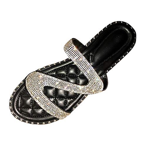Bastwahl Silber Sandaletten mit Absatz Damen Glitzer Leichte Flache Sandalen Damenschuhe Knöchelriemen Breite Füße Sommer Freizeit Zehentrenner Kleid Strandschuhe mit Absatz mit Rutschfestem Fussbett Bastwahl Silber Sandaletten mit Absatz Damen Glitzer Leichte Flache Sandalen Damenschuhe Knöchelriemen Breite Füße Sommer Freizeit Zehentrenner Kleid Strandschuhe mit Absatz mit Rutschfestem Fussbett von Bastwahl