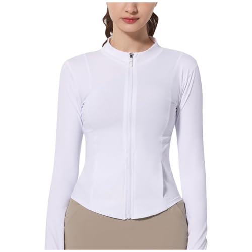Bastwahl Skims Sport Jacke Damen Y2K Fitness - Laufjacke Atmungsaktive und Leicht Sportjacke Langarm definieren Jacke mit Daumenloch für Fitness Trainingjacke Jacke Bastwahl Skims Sport Jacke Damen Y2K Fitness - Laufjacke Atmungsaktive und Leicht Sportjacke Langarm definieren Jacke mit Daumenloch für Fitness Trainingjacke Jacke von Bastwahl