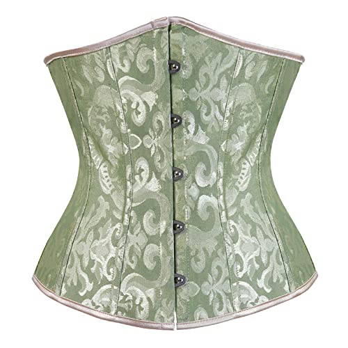 Corset Damen Sexy Top Spitzen Piratenkostüm - Waist Cincher Unterbrust Korsage Korsett Shaper Body Bauchweg Corsage Übergrößen Klassische Party Große Größen von Bastwahl