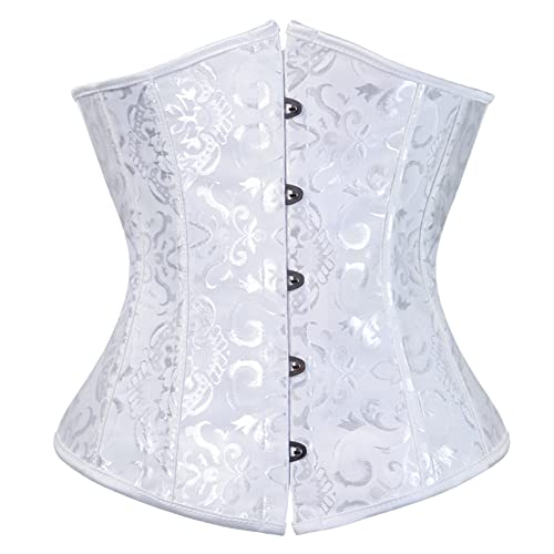 Corset Damen Sexy Top Spitzen Piratenkostüm - Waist Cincher Unterbrust Korsage Korsett Shaper Body Bauchweg Corsage Übergrößen Klassische Party Große Größen von Bastwahl