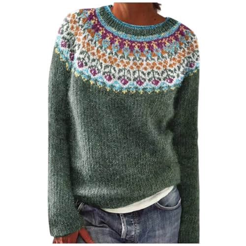 Damenpullover Langarm Baumwolle - Pullover Rundhals Colorblock Herbstpulli Bequem Warm Strickpullover Langarm Tops Stilvolle Slim Fit Gestreift Sweater Strickwaren Strickpulli Einfarbig Oberteile Damenpullover Langarm Baumwolle - Pullover Rundhals Colorblock Herbstpulli Bequem Warm Strickpullover Langarm Tops Stilvolle Slim Fit Gestreift Sweater Strickwaren Strickpulli Einfarbig Oberteile von Bastwahl