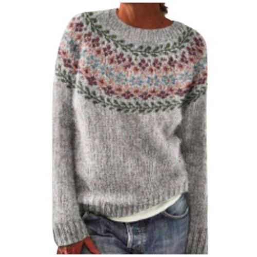Damenpullover Langarm Baumwolle - Pullover Rundhals Colorblock Herbstpulli Bequem Warm Strickpullover Langarm Tops Stilvolle Slim Fit Gestreift Sweater Strickwaren Strickpulli Einfarbig Oberteile Damenpullover Langarm Baumwolle - Pullover Rundhals Colorblock Herbstpulli Bequem Warm Strickpullover Langarm Tops Stilvolle Slim Fit Gestreift Sweater Strickwaren Strickpulli Einfarbig Oberteile von Bastwahl
