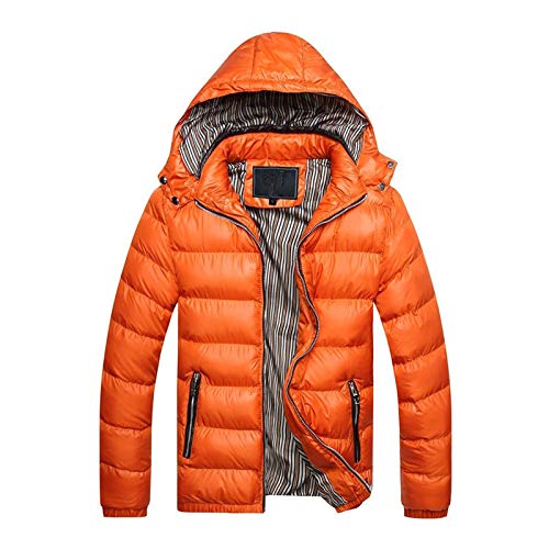 Jacken Herren Übergangsjacken - Parka Jacke Outdoor Winddicht Mit Kapuze Herren-Jacken Bequeme Kapuzenjacke Softshelljacke Winterjacke Winterparka Gefüttert Warme Daunenjacke Warm Leichte Steppjacke von Bastwahl