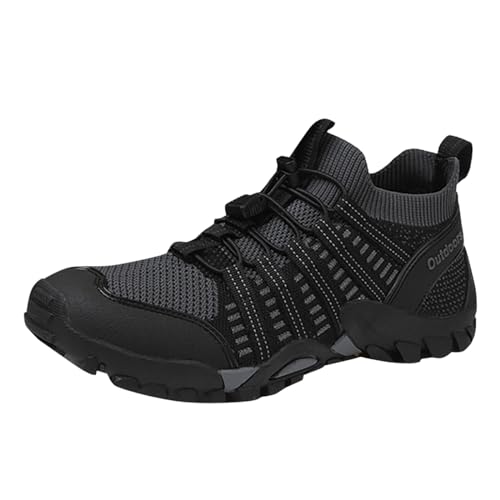 Wanderschuhe Damen Leicht Atmungsaktiv Schuhe Unisex Sneaker Ganzjahres Outdoorschuhe Fußgewölbeunterstützung Wasserdicht Walking Hiking Bergschuhe Outdoor Camping Trekkingschuhe von Bastwahl